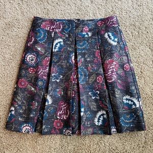 ✨LAST CHANCE Ann Taylor Loft Outlet sparkly floral winter skirt